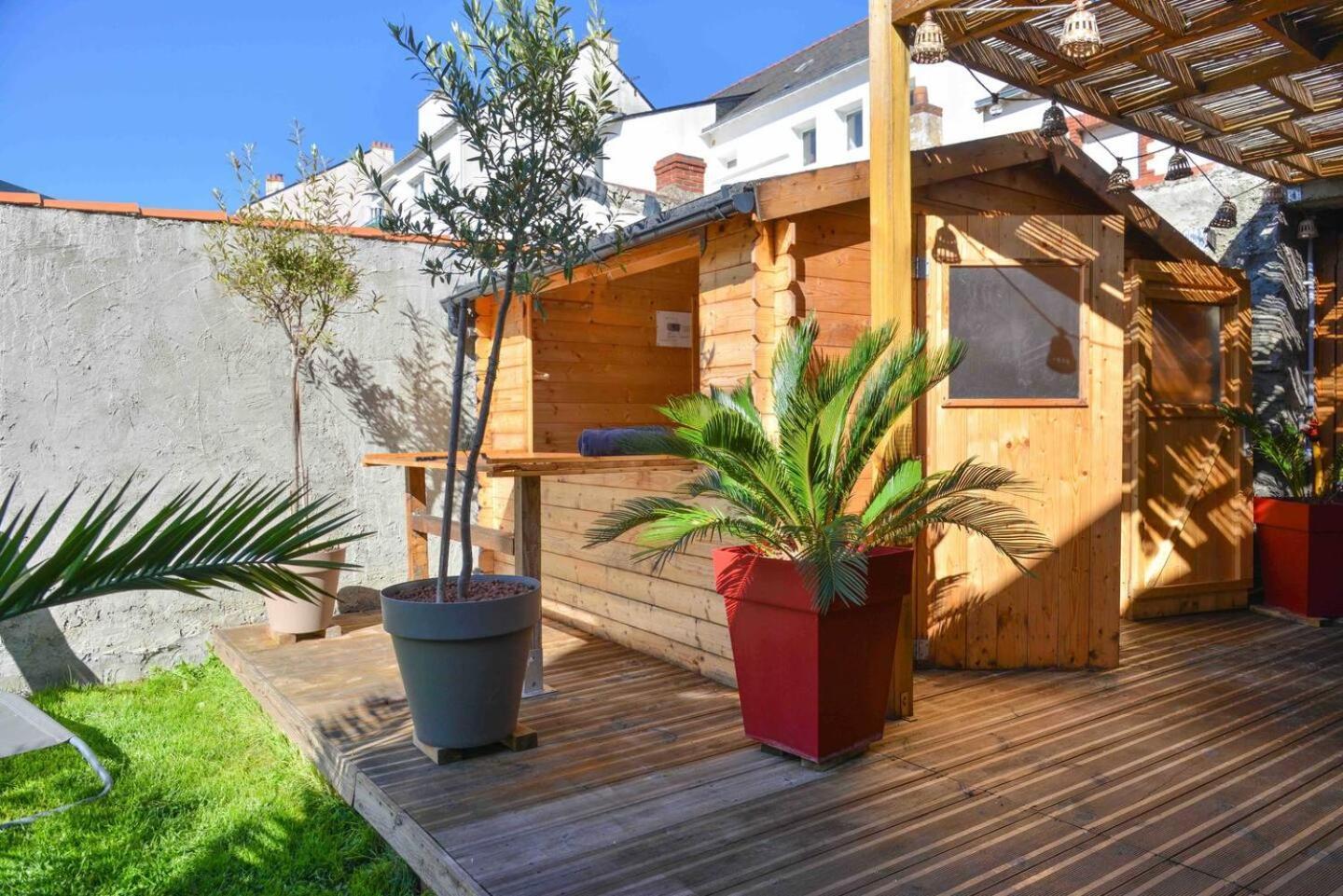 Ferienwohnung Velours & Balneo Saint-Nazaire  Exterior foto